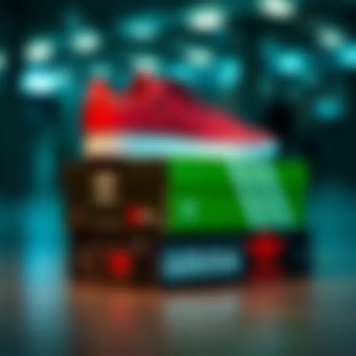 Adidas branding elements on shoeboxes