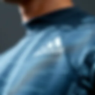 Innovative Fabric Technology Close-up of Climalite fabric showcasing breathability