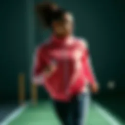 Adidas Climalite tracksuit in a fitness setting