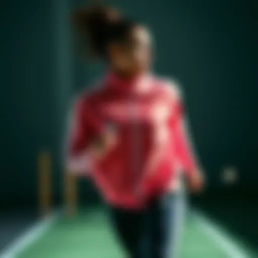 Comfort and Style in Motion Adidas Climalite tracksuit in a fitness setting