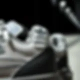 Close-up of the Adidas Forum Low Mor showcasing intricate design details