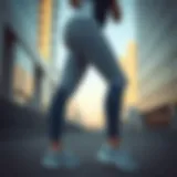 Modern Athletic Aesthetics Adidas leggings showcasing modern athletic style