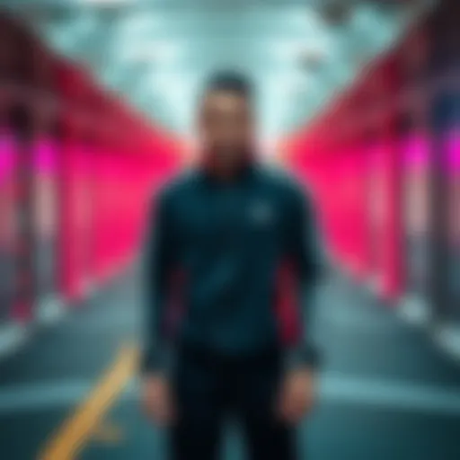 Stylish Adidas tracksuit showcasing modern design