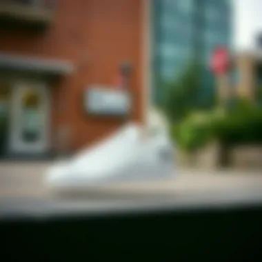 Adidas Stan Smith in a stylish urban setting