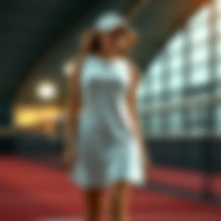 Elegant design of Adidas tennis dress