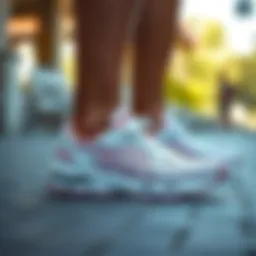 Innovative design of ASICS running footwear