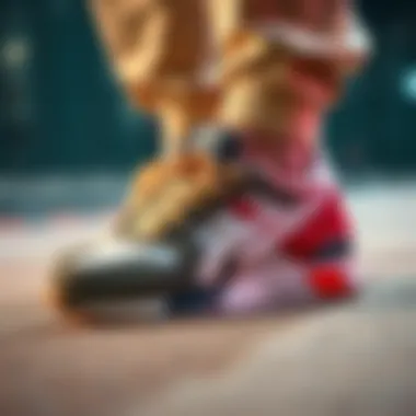 Contemporary Trendy Sneakers Stylish sneakers displaying contemporary trends