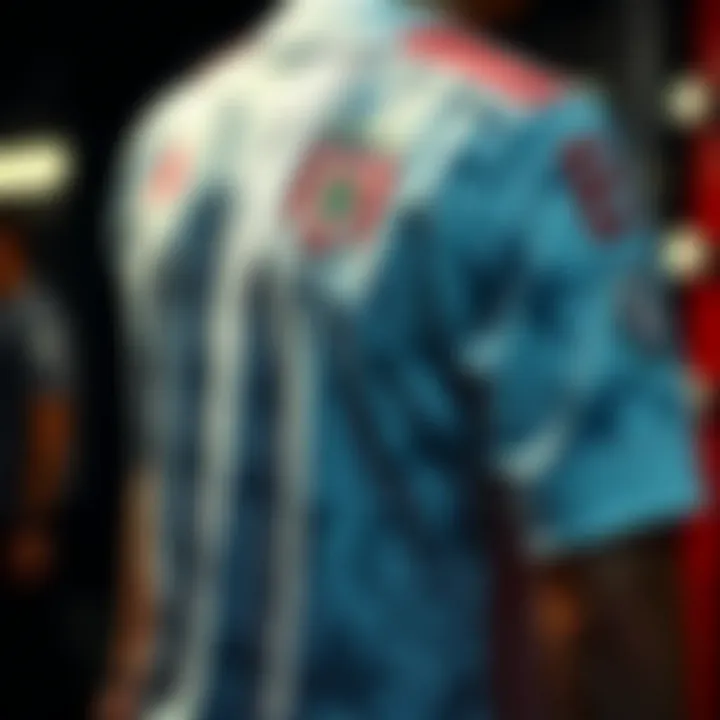 Stylish Beşiktaş jersey showcasing intricate design