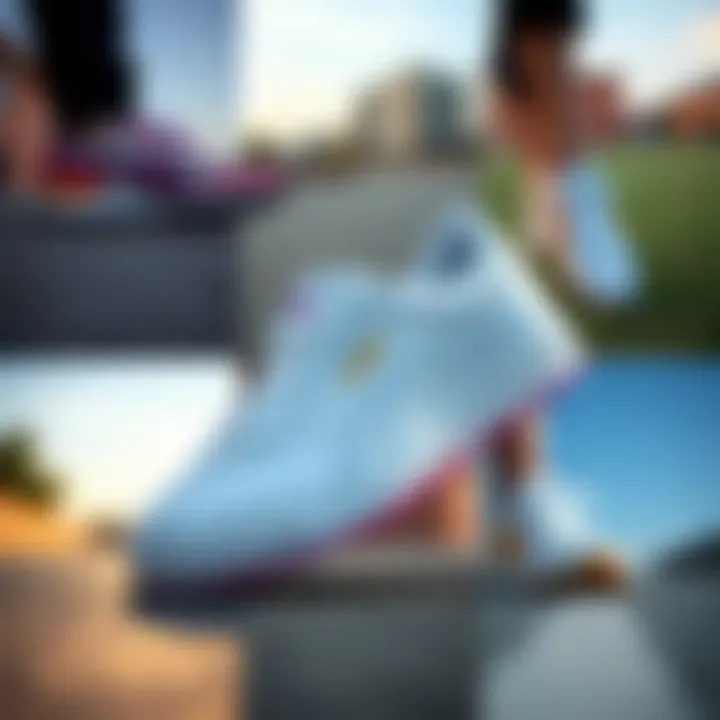 Puma sneakers in various settings highlighting versatility