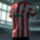 The original Beşiktaş jersey showcasing its unique design and craftsmanship.