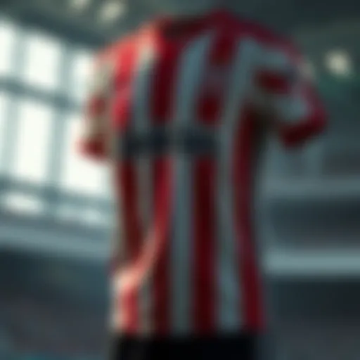 The original Beşiktaş jersey showcasing its unique design and craftsmanship.