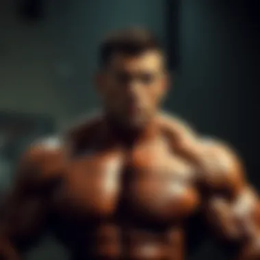 The iconic figures in bodybuilding showcasing their muscle definition