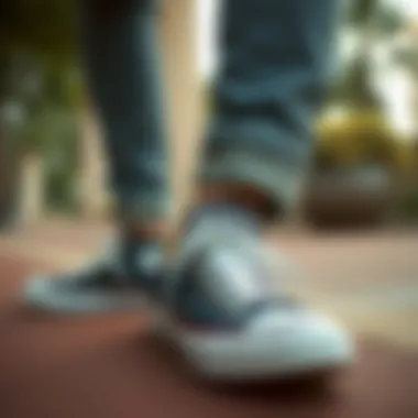 Casual outfit featuring Converse ankle shoes