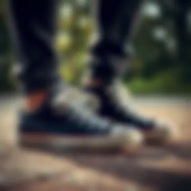 Essential Care Tips for Converse Footwear Care tips for maintaining Converse shoes displayed visually