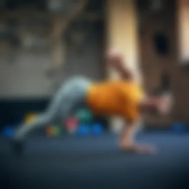 Strengthening core muscles