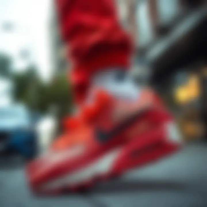 Fashion-forward outfits paired with Air Max shoes for an urban lifestyle