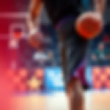 Athlete demonstrating the fit and flexibility of shorts