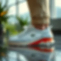 Elegant Lacoste footwear showcasing modern design