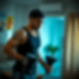 Dynamic home workout session