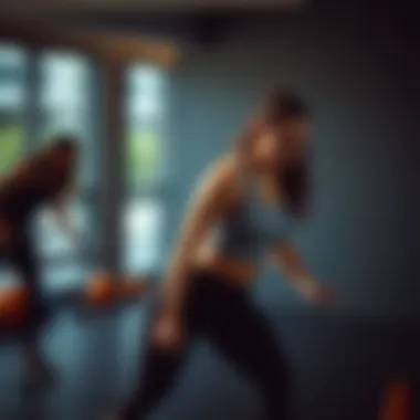 Dynamic exercise routine for weight loss