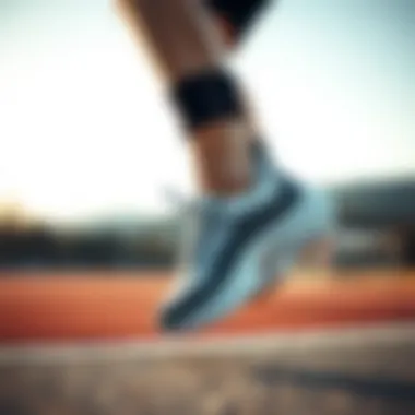 Dynamic wear of Foamies Skechers during a sports activity