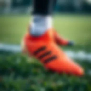 The Essential Role of Football Cleats Close-up of football cleats on grass