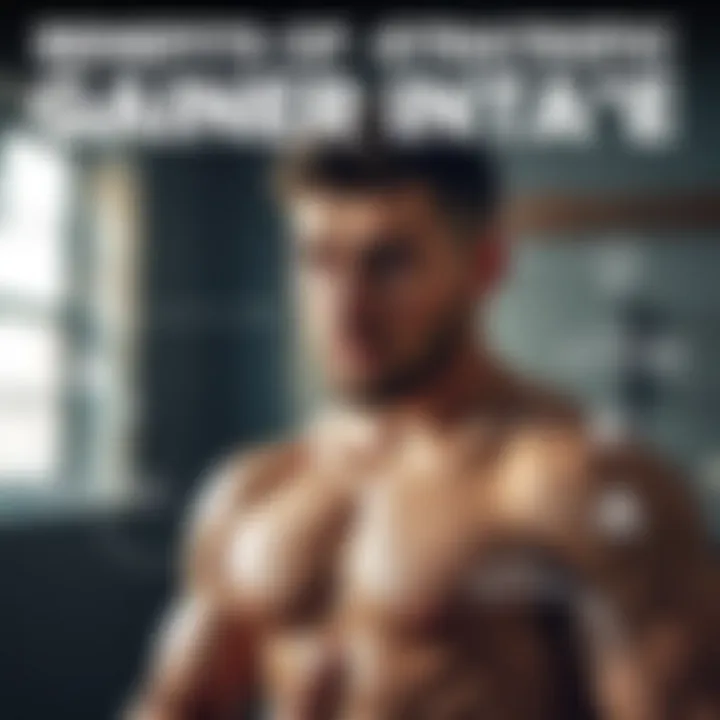 Benefits of Strategic Gainer Intake A graphical representation of gainer intake benefits