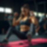 Dynamic core workout demonstrating effective techniques for abdominal fat loss