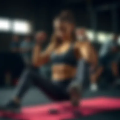 Dynamic core workout demonstrating effective techniques for abdominal fat loss