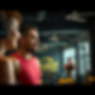 An engaging environment where fitness meets community support and motivation