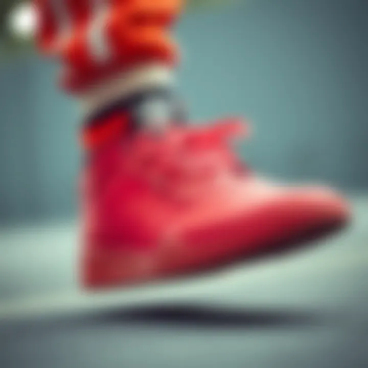 Quality Adidas Footwear Close-up of Adidas footwear highlighting quality and design