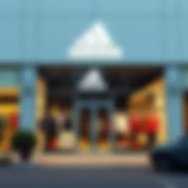 Adidas Storefront in Izmit Adidas storefront in Izmit showcasing latest sports apparel