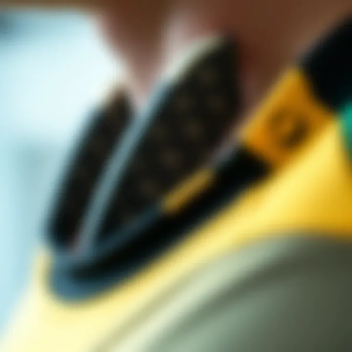 Close-up view of advanced fabric technology used in goalkeeper jerseys.