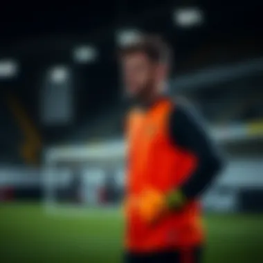 Goalkeeper training session highlighting the importance of comfort and fit.