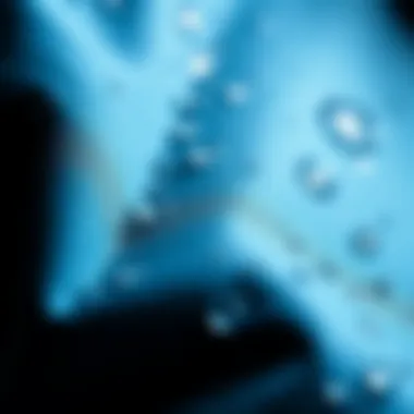 Innovative Texture of Kinetix Waterproof Material Close-up of Kinetix waterproof material highlighting its texture