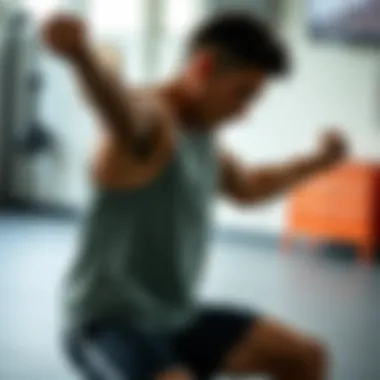 Dynamic Exercise for Arm Strength Dynamic exercise showcasing arm strength