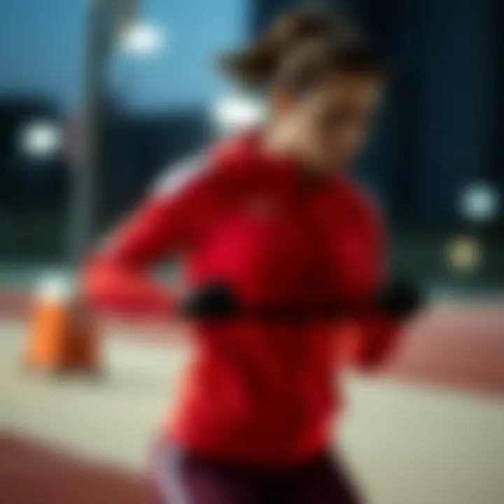 Sportswear Enhancing Performance Stylish sportswear enhancing workout performance