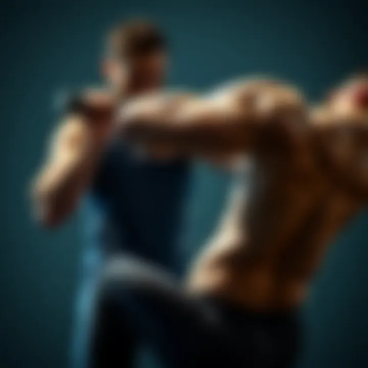 Effective Arm Training Routine Illustration of an effective arm training routine