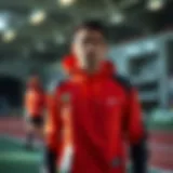 Illustration depicting the concept of comfort zone in sportswear