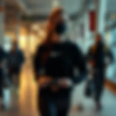 Infographic illustrating tips for enhancing user experience in sportswear