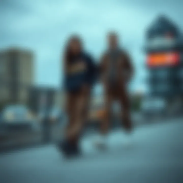 Leopard pattern in contemporary fashion context