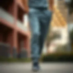 Stylish athletic sweatpants suitable for various sports activities