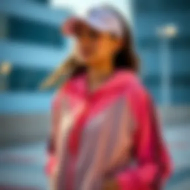 Trendy sportswear showcasing optimal comfort and style