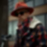 Stylish lumberjack outfit showcasing modern trends