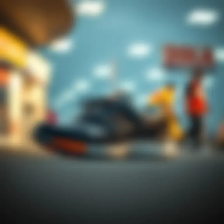 New Balance's Global Market Presence Visual representation of New Balance's global market presence.