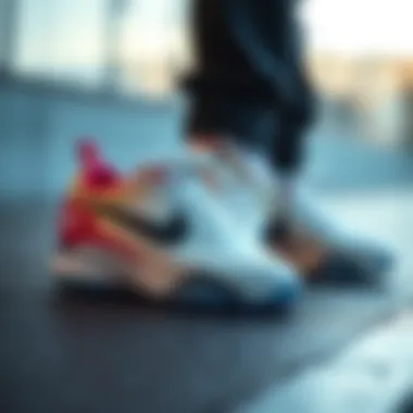 Stylish design of Nike Air Zoom children's football shoes