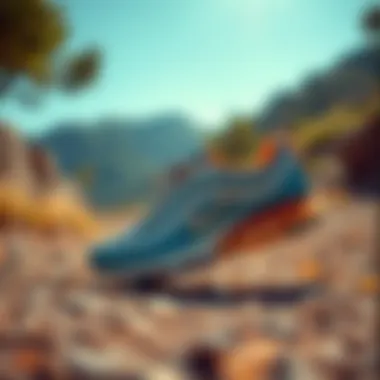 Nike Air Max Outdoor Adventure Nike Air Max in a sporty outdoor environment