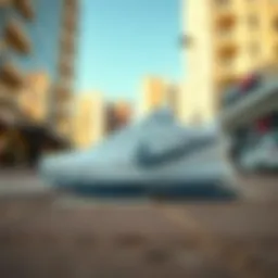 Nike Air Max in a stylish urban setting