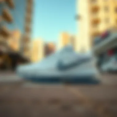 Nike Air Max Urban Style Nike Air Max in a stylish urban setting