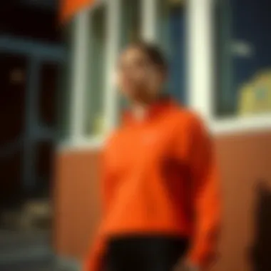 Trendy color palette of Nike women's collection